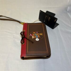 Brown and Red Adventure Book Men's Bag